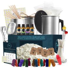 haccah complete candle making kit,candle making supplies,diy arts
