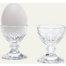 Egg Cups Baccarat Harcourt Holders, Set 2 Egg Cup