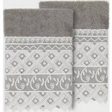 Guest Towels Authentic Hotel and Spa Aiden 2PC Guest Towel White