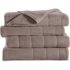 Queen size fleece blanket Sunbeam Queen-Size Fleece Heated Blankets