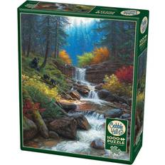 Jigsaw Puzzles Cobble Hill Mountain Cascade 1,000-Piece Jigsaw Puzzle