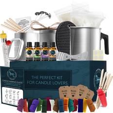 Candle Making Kit,Complete Candle Making Kits for Adults Kids,DIY Scented Candle  Making Supplies Include Soy Wax for Candle Making,Scent Oils Wicks Dyes  Candle Jars Melting Pot,Arts and Crafts Kits 