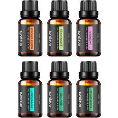 VTS Essential Oils Set with Humidifier, Nature Pure Organic Essential Oils  for Humidifier, 1 fl. Oz x 5 Aromatherapy Oils, Lavender, Tea Tree