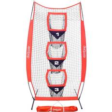 Soccer GoSports Football Training Vertical Target Net Metal in Red, 96.0 x 48.0 W x 24.0 in Wayfair Red