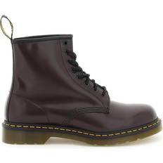 Braun Stiefel & Boots Dr. Martens 1460 Smooth - Burgundy