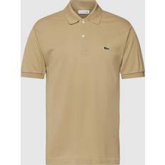 Beige - Herren Poloshirts Lacoste Baumwollpolo