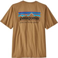 Patagonia P-6 Mission Organic T-Shirt Grayling Brown