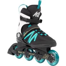 37 Inline Skates K2 Kinetic Womens Inline Skates, Black/Turquoise