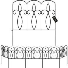 Metal garden edging Sorbus Garden Fence Decorative Patio Fencing Yard Garden Edging Border Gate