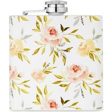 Twine Rose Flask Living Multicolor Hip Flask