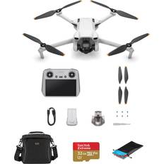 DJI Drones DJI Mini 3 Drone with RC Remote Controller, Accessories Kit