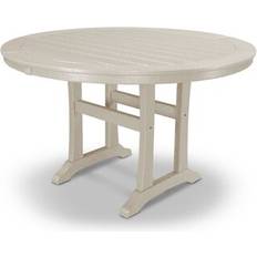 Garden Table Polywood Nautical Trestle 48""