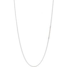 Herre Halskjeder Tom Wood Curb Chain Necklace Silver Sølv One