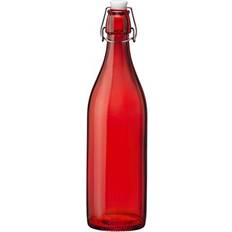 Red Water Carafes Bormioli Rocco 33.75oz Swing Top Water Carafe