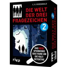 Gesellschaftsspiele Riva Die Welt der Drei Fragezeichen 2 Das neue spannende Quiz rund um die Kultdetektive