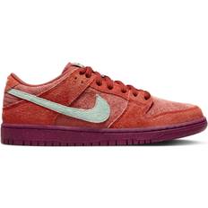 Nike SB Dunk Low Pro Prm "Mystic Red" sneakers men Rubber/Suede/Fabric Orange