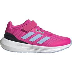 Adidas Kid's Runfalcon 3.0 Elastic Lace Top - Lucid Fuchsia/Blue Dawn/Core Black