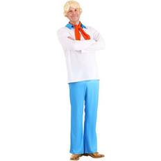 Jerry Leigh Classic Scooby Doo Fred Costume for Men