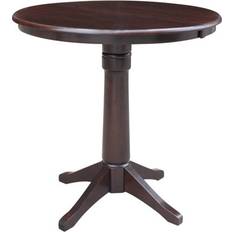 36 inch round dining table International Concepts 36" Magnolia Round Top Dining Table