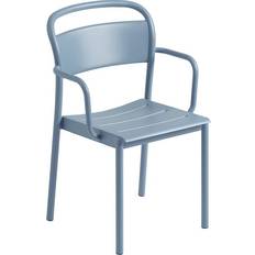 Blå Kjøkkenstoler Muuto Linear Armchair Pale Kjøkkenstol