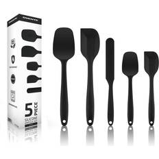 Tovolo 5-Piece Oyster Gray Spatula Set in the Kitchen Tools department at