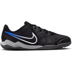 Turf Football Shoes Children's Shoes Nike Jr. Tiempo Legend 10 Academy TF - Black/Hyper Royal/Chrome