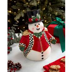 Biscuit Jars Spode Christmas Tree Snowman Cookie Biscuit Jar