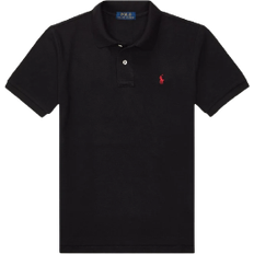 Ralph Lauren Little Boy's The Iconic Mesh Polo Shirt - Black