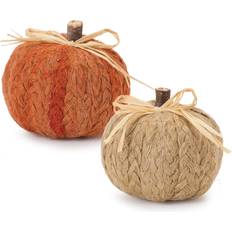 Baskets on sale Melrose of 2 Braided Pumpkin Thanksgiving Basket