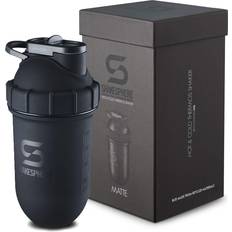 HydroJug Shaker Cup 24oz - Perfect For Protein Shakes, Pre-Workout Drinks,  Iced Coffee - Easy Blending, Double Insulated, Cup Holder Compatible, BPA