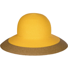 Eric Javits Francoise Floppy Hat - Yellow/Natural