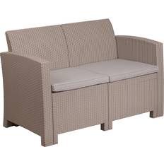 Rattan Outdoor Sofas & Benches Flash Furniture Seneca Outdoor Sofa