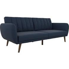 Novogratz Brittany Blue Sofa 81.5" 3 Seater