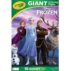 Crayola coloring pages Crayola Frozen Giant Coloring Pages