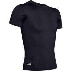 Under Armour Herre Undertrøyer Under Armour Men's Tactical HeatGear Compression Short Sleeve T-shirt - Black/Clear