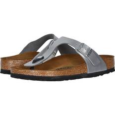 Birkenstock Gizeh Schuhe Birkenstock Gizeh, Damen Zehentrenner, Silber