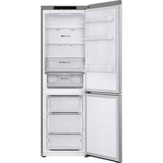 LG Kühlschrank über Gefrierschrank - NoFrost Gefrierschränke LG GBV3100CPY Kühl-/Gefrierkombination prime Silber, Grau