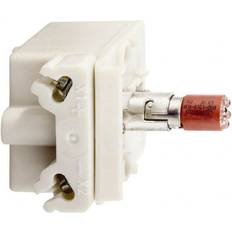 Schneider Electric Electrical Outlets & Switches Schneider Electric 9001KM38LR Lamp Module,30mm,120VAC/VDC,Red,LED