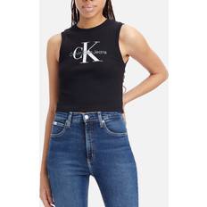 Calvin Klein Jeans Cropped Monogramm-Tanktop