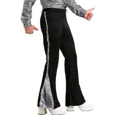 Fun Costumes Men's plus silver sequin disco pants