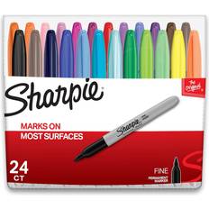 Sharpie Permanent Markers Fine Point 24-pack