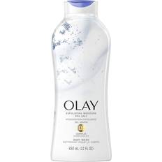 Niacinamide Body Scrubs Olay Daily Exfoliating Body Wash with Sea Salts 22fl oz