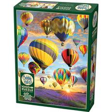 Cobble Hill Puzzles Multi Hot Air Balloons 1,000-Piece Puzzle