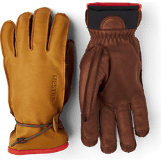 Brune - Herre Hansker & Votter Hestra Wakayama 5-Finger Ski Gloves - Cork/Brown