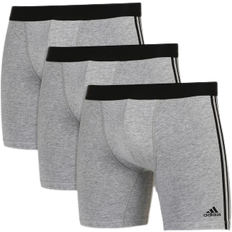 Adidas Herren Unterhosen Adidas Active Flex Stripes Boxer Brief 3-pack - Grey
