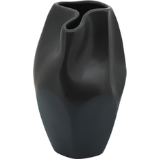 Joss & Main Steves Black Vase 10"