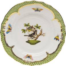 Herend Rothschild Bird Borders Dessert Plate 15"