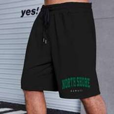 Shein Men - XXL Shorts Shein Men Letter Graphic Shorts