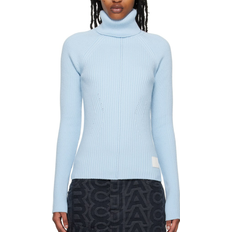 Blue - Turtleneck Sweaters - Women Marc Jacobs Ribbed Turtleneck Jumper - Blue