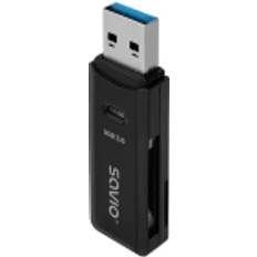 Savio AK-64 USB 3.0 SD-kortleser